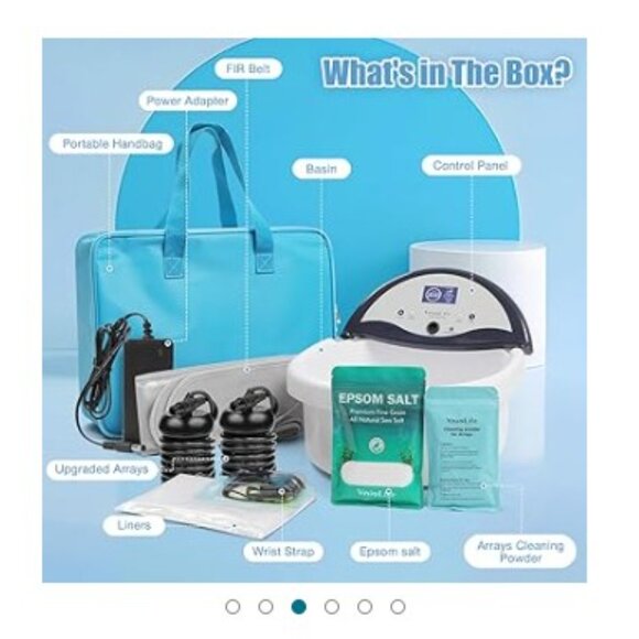 Ionic Foot Bath Spa- VnioLife - Picture 3 of 9